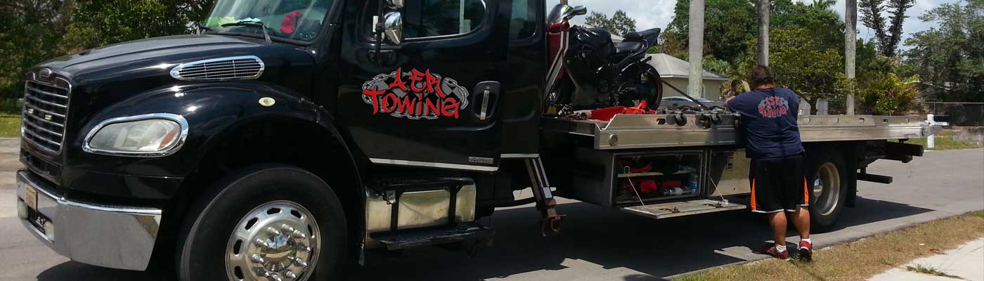 motorcycle towing miami