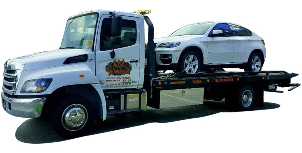 Car Flatbed Towing Miami Florida