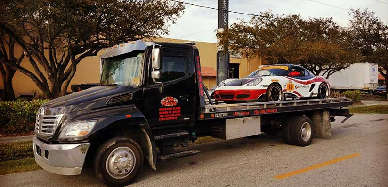 Flatbed Towing Miami AER Towing